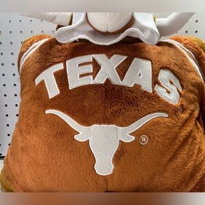 Texas Longhorns Bevo 18" University of Texas UT NCAA Mascot Plush Pillow Pet